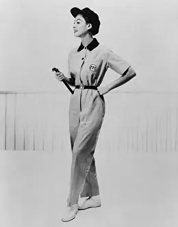 Wrenches: Model wearing coveralls with insignia FFI ?