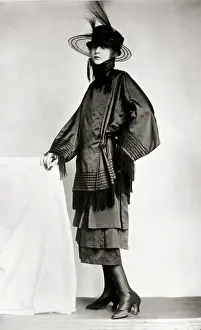 Wimmer: Model wearing a suit designed by Wimmer-Wisgrill