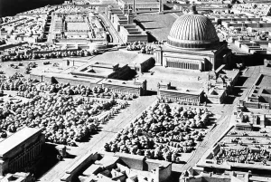 Grosse: Model of the Welthauptstadt Germania - World