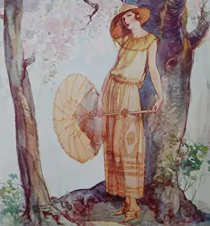 Redheaded: Modelling Dresses, Ladies Home Journal
