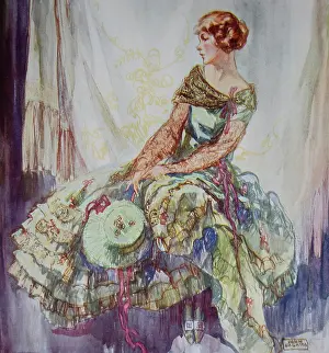 Redheaded: Modelling Dresses, Ladies Home Journal