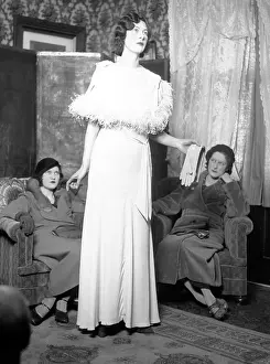 Loosely: MODELLING GOWN 1930S