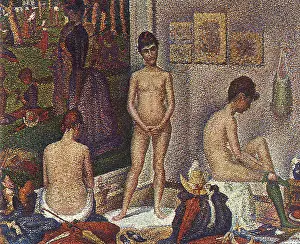 Seurat: Models (Les Poseuses), by Georges Seurat