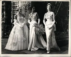 Todays: Three models in Royal Dress Show