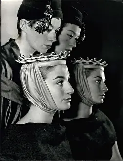 Milliner: Models wearing Little Queen hats