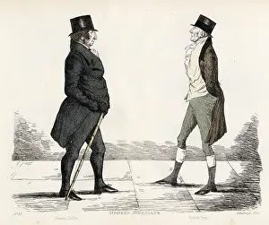 Blackwood: Modern Athenians plate 10 - Edinburgh