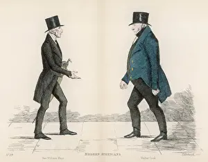 Muir: Modern Athenians plate 19 - Edinburgh