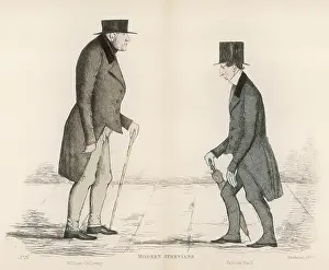 Accountant: Modern Athenians plate 27 - Edinburgh