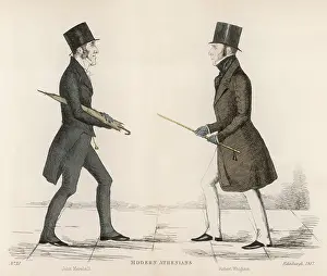 Sheriff: Modern Athenians plate 31 - Edinburgh