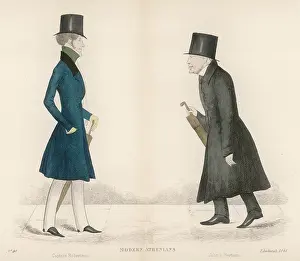 Bertram: Modern Athenians plate 40 - Edinburgh