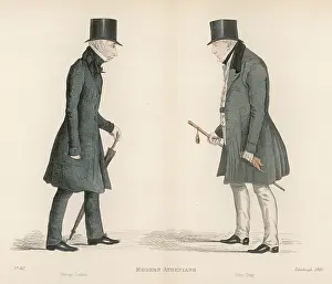 Combe: Modern Athenians plate 42 - Edinburgh