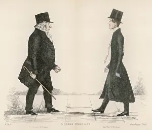Archdeacon: Modern Athenians plate 43 - Edinburgh