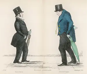 Athenians: Modern Athenians plate 45 - Edinburgh