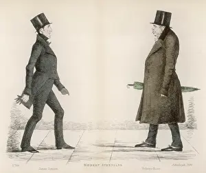 Monro: Modern Athenians plate 46 - Edinburgh