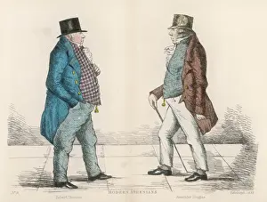 Athenians: Modern Athenians plate 9 - Edinburgh