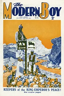Khyber: The Modern Boy front cover - the Khyber Pass