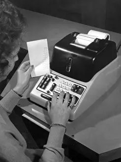Klasse: Modern calculating machine 1956