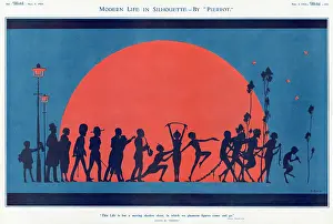 Fauns: MODERN LIFE IN SILHOUETTE BY PIERROT