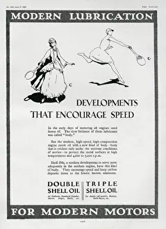 Lubrication: Modern Lubrication Advertisement