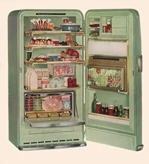 Convenient: Modern Refrigerator