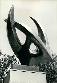 Atticus: Modern sculpture in outdoor setting