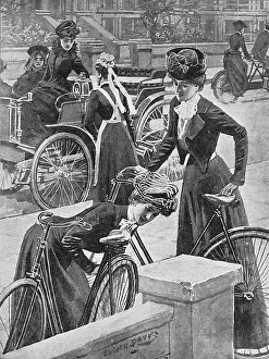 Edwardians: The Modern Traveller at Easter - cycle and motor