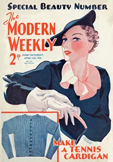 Hugely: Modern Weekly magazine cover by David Wright
