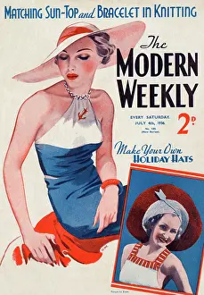 Hugely: Modern Weekly magazine cover by David Wright