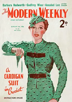 Hugely: Modern Weekly magazine cover by David Wright
