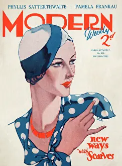 Hugely: Modern Weekly magazine cover by David Wright