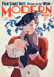 Hugely: Modern Weekly magazine cover by David Wright
