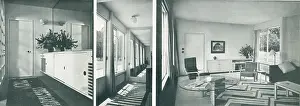 Grids: Modernist House, Chalfront, St. Giles. Interiors