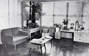 Although: Modernized Drawing Room in 1950s Korea