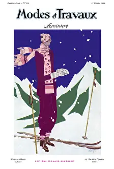 Benigni: Modes et Travaux front cover. Art deco