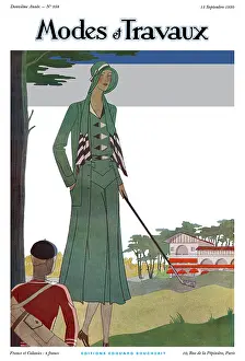 Benigni: Modes et Travaux front cover. Art deco