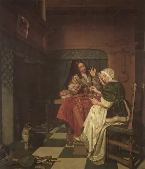 1660s: A More Modest Dutch Bedchamber