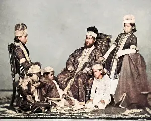 Mogul family, India