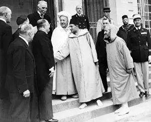 Mohammed V in Paris, 1939