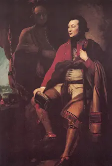 Brant: Mohawk Indian Chief, Joseph Brant and Guy Johnson