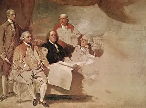 Brant: Mohawk Indian Chief, Joseph Brant and Guy Johnson
