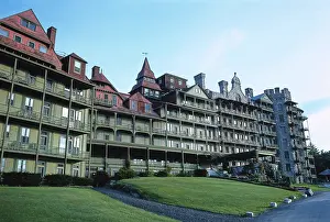 Catskills: Mohonk, resort, hotel, architecture