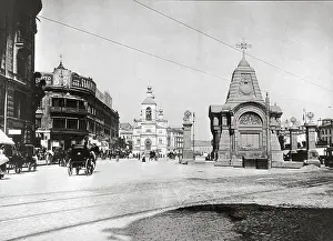 Moskau: Moiseevskaya Square