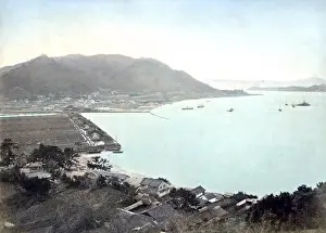 Moji: Moji harbour, Japan, circa 1880s
