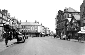 Wrexham: Mold, Wrexham Road c1955