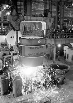 Moldova: Moldova Steel Works, 1984