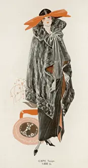 Quilted: Mole Fur Cloak 1922