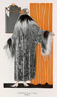 Patchwork: Mole - Monkey Fur Coat
