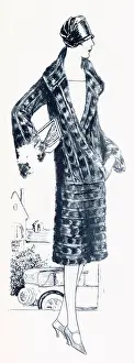 Moleskin: A moleskin coat 1926