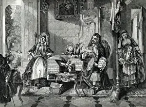 Moliere: Moliere reading his comedies to his housekeeper