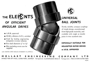Hookes: Mollart Universal Joints. Hooke's Type